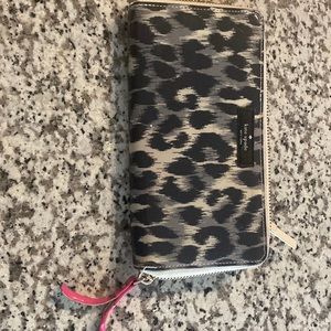 Kate Spade leopard wallet